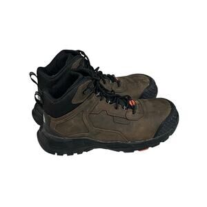 BRUNT Hawthorne 6” Comp Toe Waterproof Work Boots Mens 11 Brown Safety ASTM